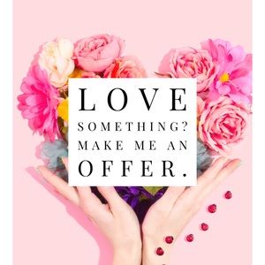 Open to reasonable offers :)